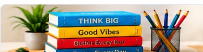 Books & Stationery category artwork